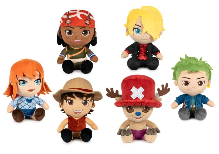 (Mis 3+) ONE PIECE – LIVE ACTION Peluche 24cm 6ass…x24